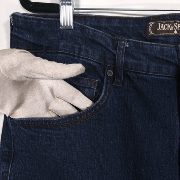 JACK OF SPADES High Rolles Jeans Men's 36x32 Comfort Fit Straight Leg - Picture 9 of 13